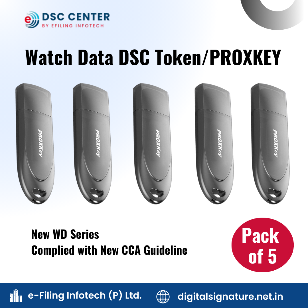 Digital Signature Token – WD Proxkey USB Token (5 Pieces)