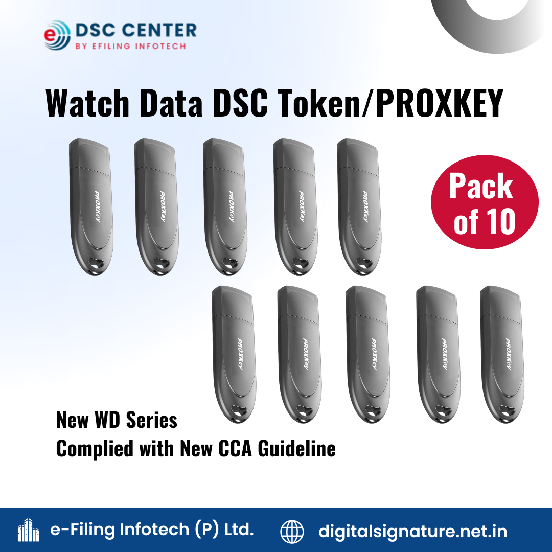 Digital Signature Token – WD Proxkey USB Token (10 Pieces)