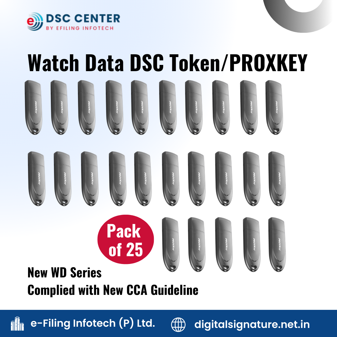 Digital Signature Token – WD Proxkey USB Token (25 Pieces)