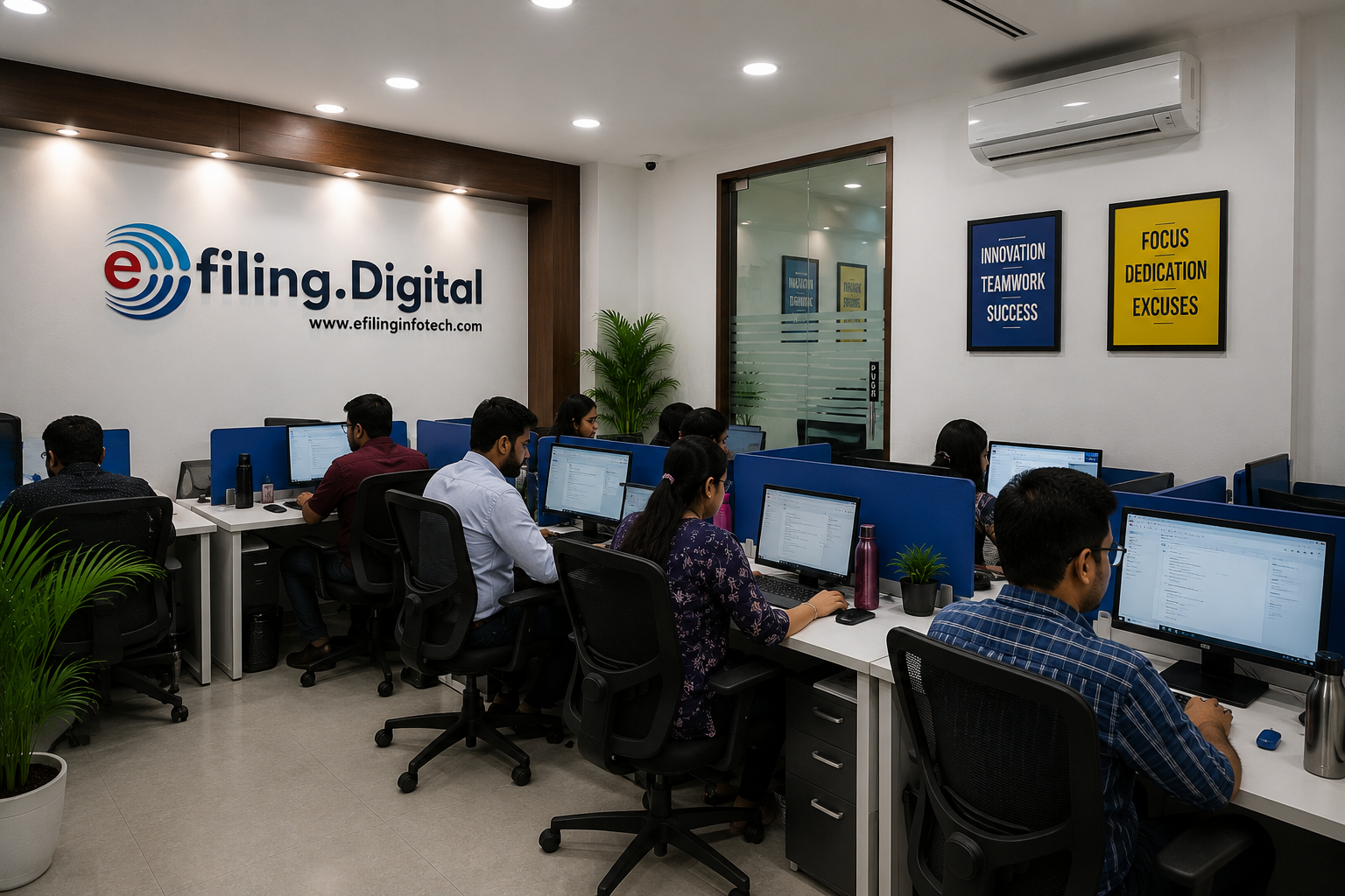 DSC Center team assisting a customer